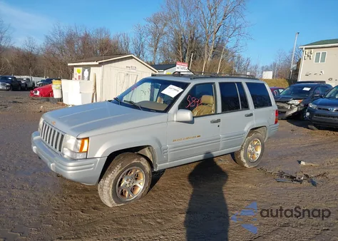 1998 Jeep Grand Cherokee Limited from USA, damaged, VIN 1J4GZ78Y4WC328773